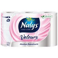 Nalys Toiletpapier velours 6-rol