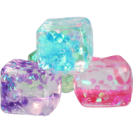 Glitter knijpkubus Foto van Glitter knijpkubus