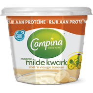 Campina Magere kwark banaan