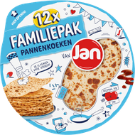 Jan Pannenkoeken familiepak 12 stuks