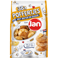 Jan Poffertjes met boter en suiker 38 stuks