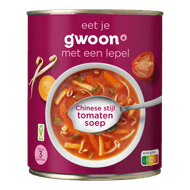 G'woon Soep chinese tomaten