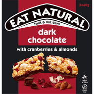 Eat Natural Dark chocolate cranberries 3 st.