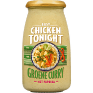 Chicken Tonight Groene curry met paprika