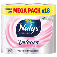 Nalys Toiletpapier 18 rollen velours