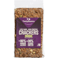 TastyBasics Crackers maanzaad en olijf