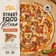 Lekker & Anders Streetfood doner pizza