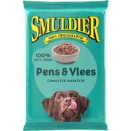 Smuldier Pens en vlees compleet