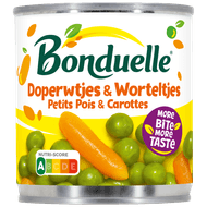 Bonduelle Doperwtjes & worteltjes extra fijn