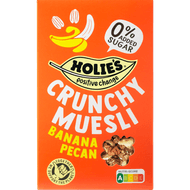 Holie Crunchy muesli banana pecan