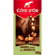 Côte d'Or Chocoladereep puur amandel