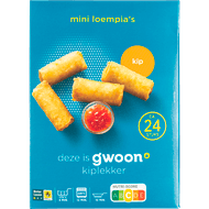 G'woon Mini loempia kip 24 stuks