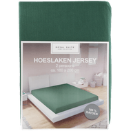 Hoeslaken jersey 90x200cm