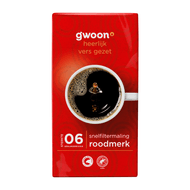 G'woon Filterkoffie roodmerk