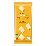 G'woon Chocoladereep wit