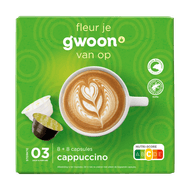 G'woon Koffiecups cappuccino