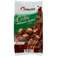 Balconi Wafer cubi nocciola