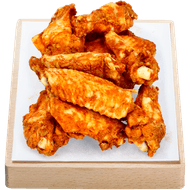 Gegaarde kipkluifjes mild Foto van Gegaarde kipkluifjes mild