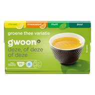 G'woon Groene thee mix fruit kop 20 zakjes