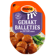 Mora Gehaktballetjes in zoetzure saus