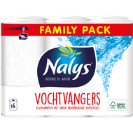 Nalys Keukenpapier 6 rollen vochtvangers