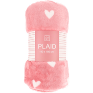 Plaid met hartjes