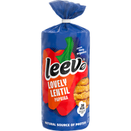 Leev Bio lentil wafels paprika