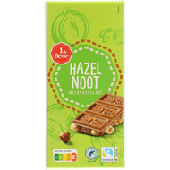 1 de Beste Chocoladereep hazelnoot melk