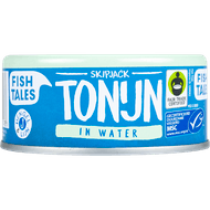 Fish Tales Skipjack tonijn in water