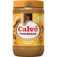 Calvé Pindakaas met stukjes