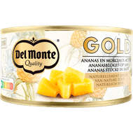 Del Monte Ananasblokjes op sap