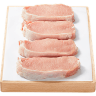 Vleeschmeesters Varkensfiletlap a la minute naturel 4 stuks