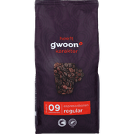 G'woon Koffiebonen regular espresso