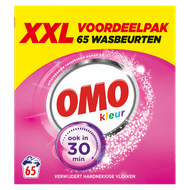 Omo Wasmiddel poeder kleur 65 wasbeurten