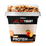 XXL Fit High protein yoghurt to go perzik