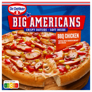 Dr. Oetker Big Americans pizza bbq chicken