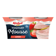 Almhof Yoghurt mousse aardbei 2 st.