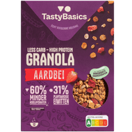 TastyBasics Granola aardbei