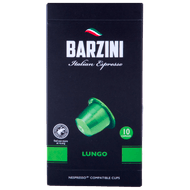 Barzini Koffiecups lungo 10 st.