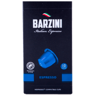 Barzini Koffiecups espresso 10 st.