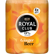 Royal Club Ginger beer 0% 4x 25cl