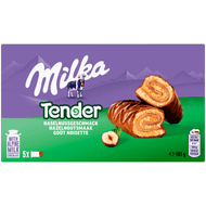 Milka Tender rolcake hazelnoot
