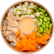 Fresh & easy Poke bowl kip