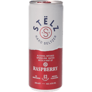Stelz Hard seltzer raspberry