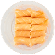 Bits & Bites Zalmrolletjes met roomkaas