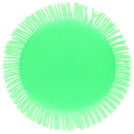 Puffer frisbee