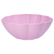 Kunststof schaal mint/lila 24cm