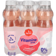 1 de Beste Vitamine drink 0% framboos granaatappel 6 st.