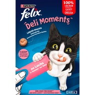 Felix Kattensnacks deli moments salmon 4 st.