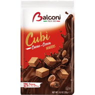 Balconi Cubi wafers cacao